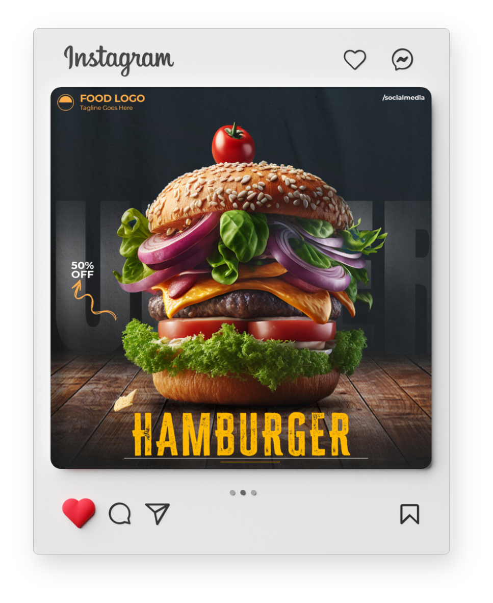 foodcommerce restaurant werbeanzeigen instagram facebook meta ads lieferservice onlineshop